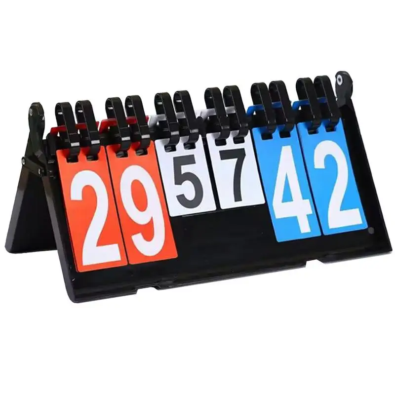 

Portable Basketball Score Counter Basketball Sports Score Keeper Portable Waterproof Scoreboard Seamless Game Tracking Windproof