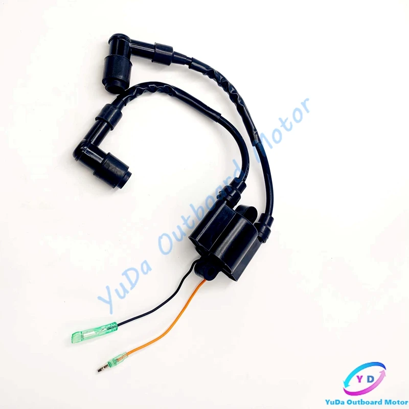 33410-94400 Ignition Coil Assy For Suzuki Outboard Models: DF DT 9.9HP 15HP 40HP 2/4-stroke Replaces 33410-92L10, 33410-92L11