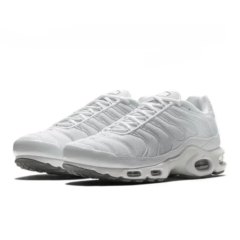 Zapatos Tn Plus tns Running 25th Anniversary tn Negro Blanco Metálico Plata Reflectante Zapatos para hombre Zapatillas deportivas