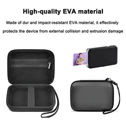 Camera Case For Kodak Mini Shot 2 Retro Instant Camera Photo Printer Accessories EVA Vintage Camera Bag With Strap 
