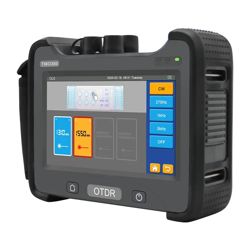 TMO350 OTDR 1625nm 33dB optical time-domain reflectometer fiber optic tester detector