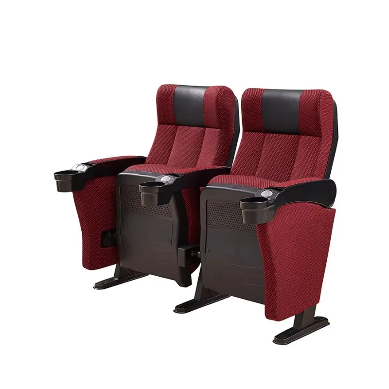 Modern fabric theatre chairs, folding cinema chairs, concert hall chairs, hotels and schools