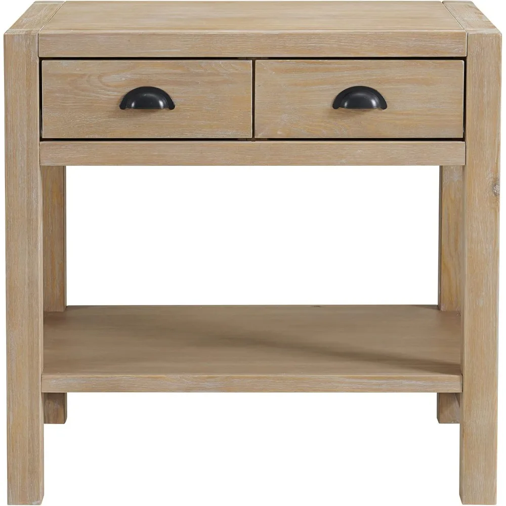 Light Driftwood Bedroom Furniture Nightstand Bedroom Bedside Table Home