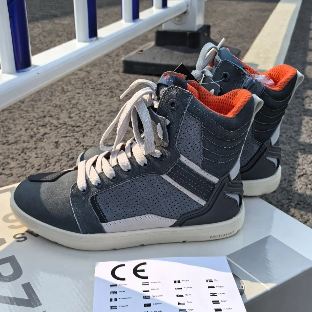 أحذية فاخرة متينة للرجال للدراجات النارية لسيارات BMW Motorrad أحذية رياضية قابلة للتنفس أحذية قصيرة للكاحل أحذية كاجوال مبيعات مباشرة من العلامة التجارية #3