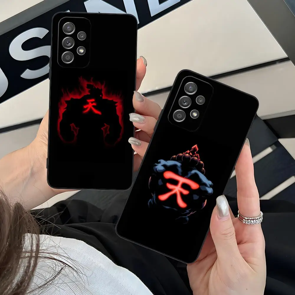 حافظة لهاتف سامسونج جالاكسي M55 54 42 35 34 33 32 23 22 15 14 13 12 F55 5G غطاء ملون للهواتف المحمولة