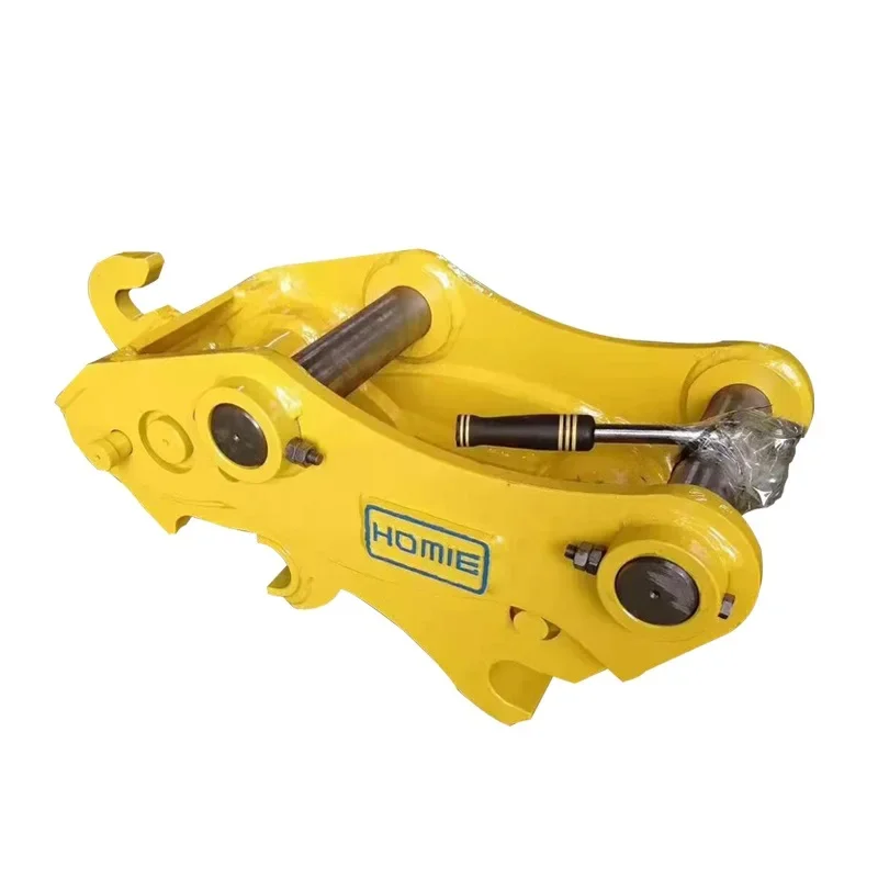 HOMIE Mechanical Quick Connect Manual Bucket Quick Coupler Hitch  for 4ton 5ton 8ton 10ton 12ton 15ton Excavators