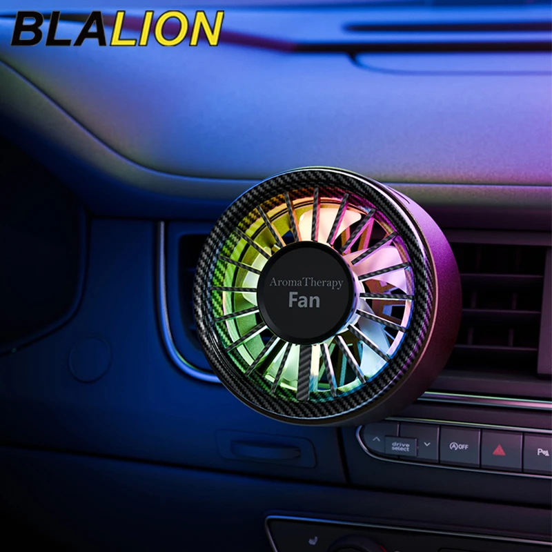 Lighting Decor Inc - BLALION Colorful Car Cooling Fan with