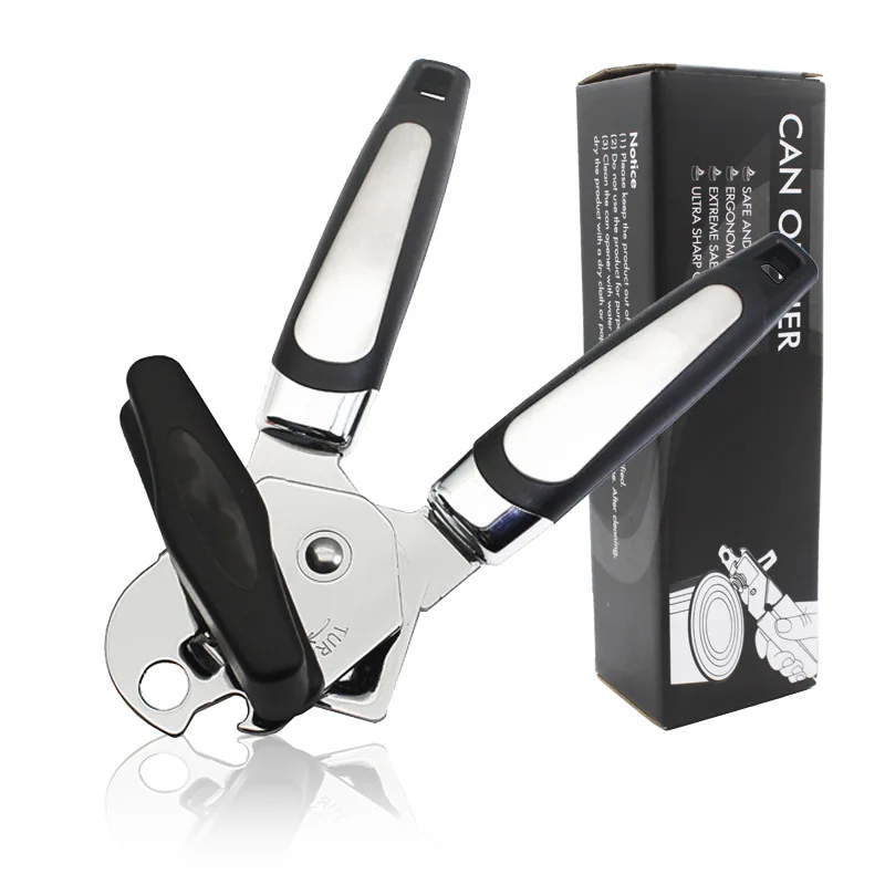 3-in-1 Manual Can Opener Multifunctional Kitchen Can Bottle Opening Tool