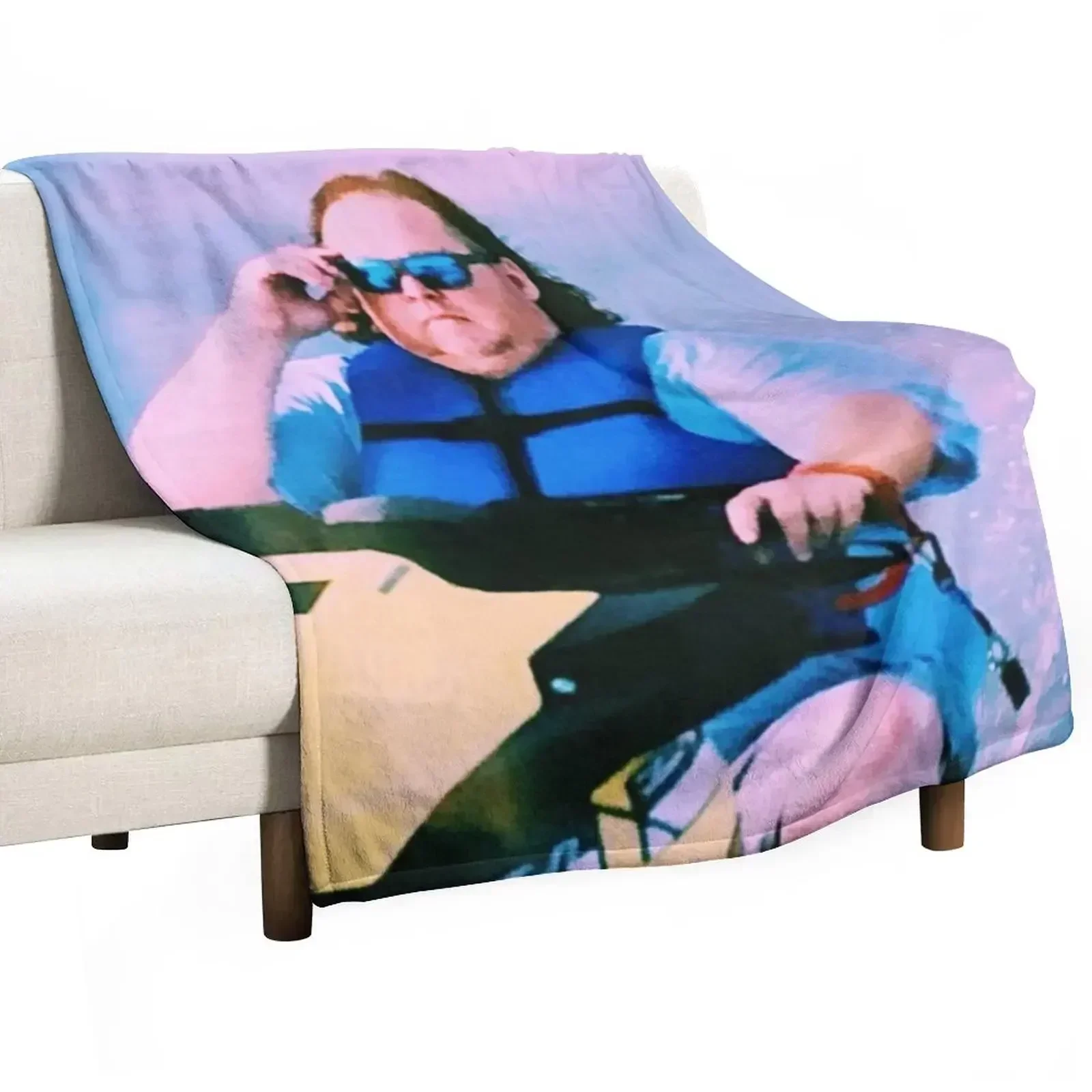 New James Garretson Riding a Jet Ski Throw Blanket christmas decoration Thins Sofa Throw Blankets