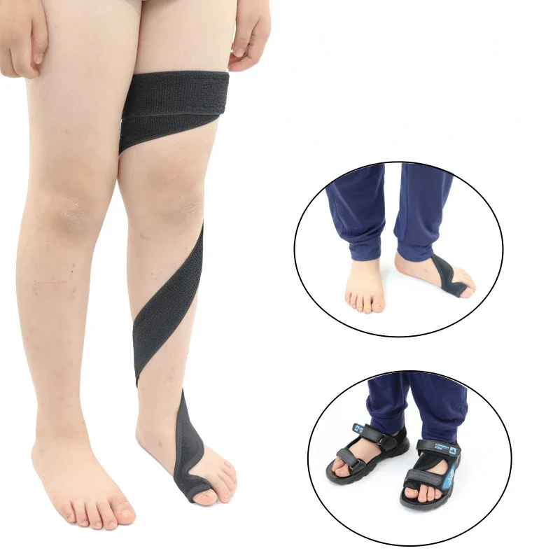 Children's Eight Characters Correction Straightening Leggings Knee Internal Rotation Corrector Training Walking Gait Corrector