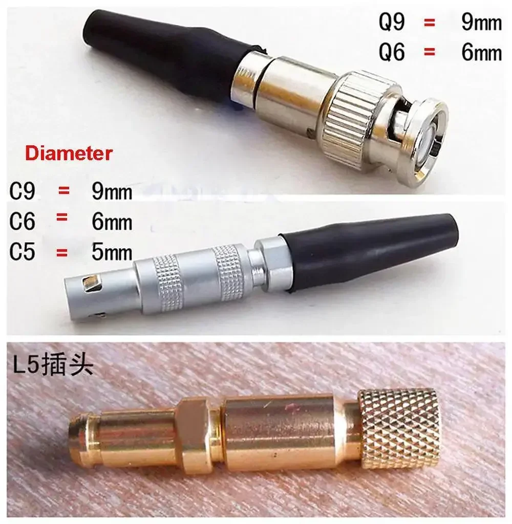 สายเคเบิลเครื่องตรวจจับข้อบกพร่องแบบคู่สำหรับ2C5-2C5 krautkramer 00ถึง00