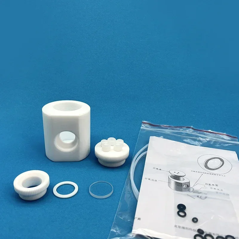 K040 All Tetrafluoro Photoelectrochemical Reaction Cell/corrosion-resistant Electrolytic Cell/detachable Quartz Window