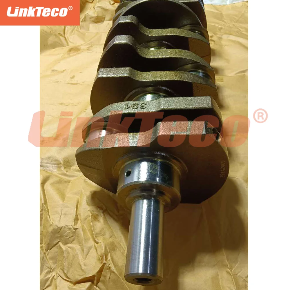 Engine Parts Cast Crankshaft Without Gear Fit 2.2 Diesel 224DT DW12 For CITROEN FIAT FORD JAGUAR LAND ROVER L359 PEUGEOT 407