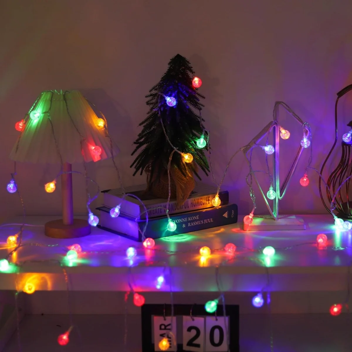 1pc Blase Ball String Licht mit 8 Modi USB Powered Indoor Outdoor Fairy Licht Für Home Zimmer Camping Party Festival decor