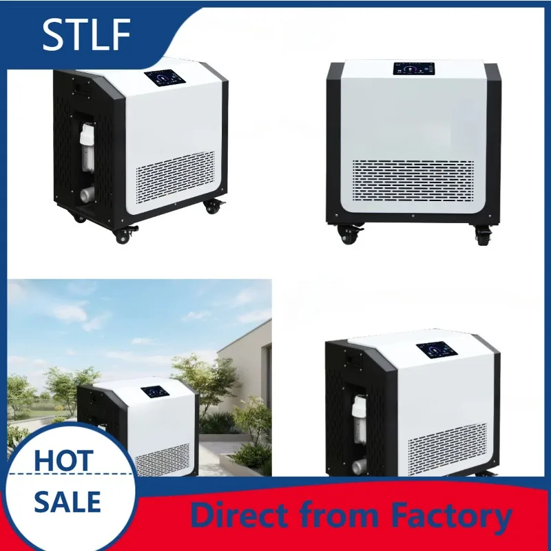 STLF OMNI 1.5Hp Multifunctional Ice Bath Chiller UV Filter Wi-Fi Connectivity Zero Degree Oval Pool Cold for 220V 110V Energy