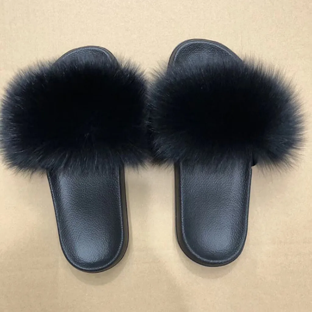 Fashion Summer Women Round Toe Slippers Non-Slip Slippers for Women Indoor Outdoor Womens Indoor Outdoor Slippers with Heel