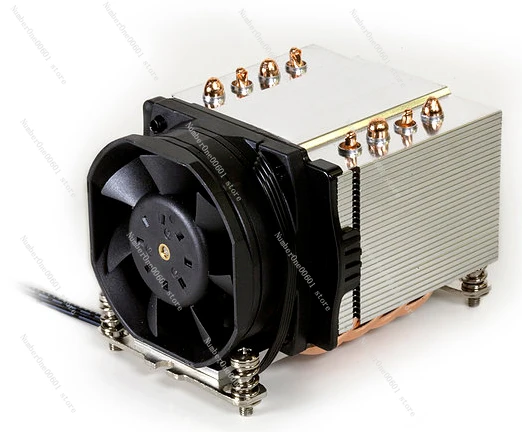 

For AM4 AM5 Four Heat Pipe 2U Server Heat Sink CPU Violent Temperature Control Computer Air Cooling Fan A24