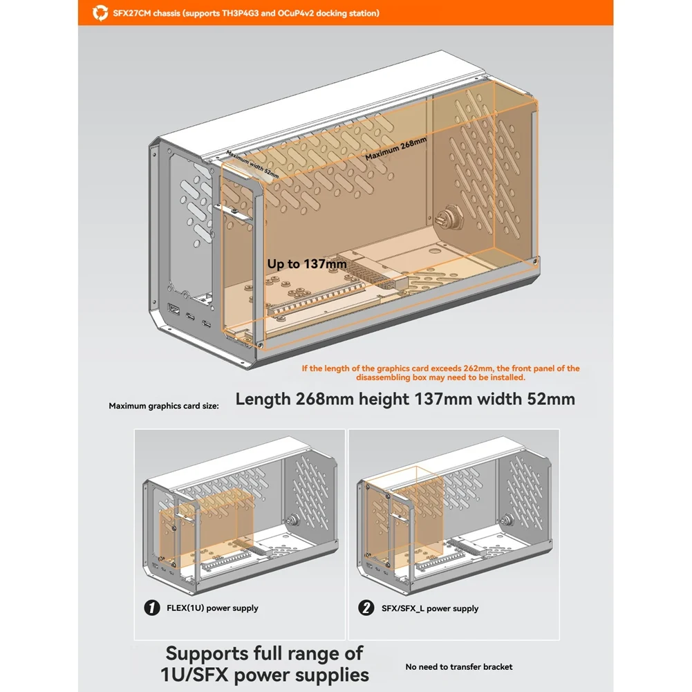 Chassi da caixa N35R_Frame para TH3P4G3 OCuP4v2