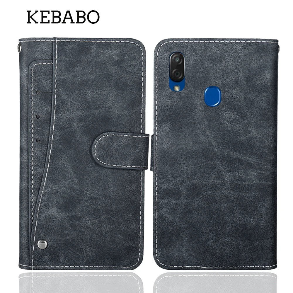 Cartera de cuero a la moda para ZTE Blade GF3 L7 L110 L130 L370 L5 V10 V2020 V7 Lite Vita Plus, funda protectora de lujo para teléfono, bolsas protectoras