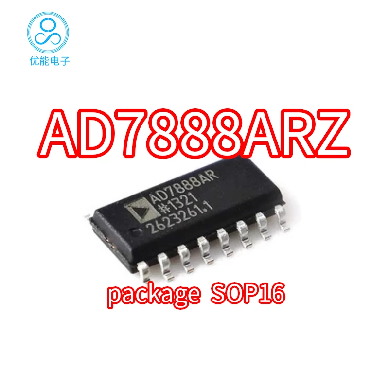 AD7888ARZ AD7888AR AD7888 Analog to Digital Converter Chip Packaging SOP-16