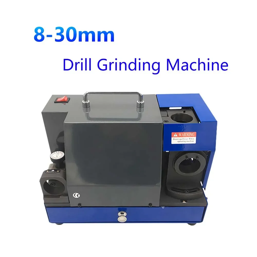 180W Drill Bit Sharpener Portable Angle Grinder CBN/SDC Disc Grinding Machine 8-30mm Drill Bits Sharpening Tool XY-30