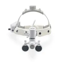 Dentals surgery headlights LED headband binocular 2.5X 3.5X magnifying glass focusing brightness adjustable headlights