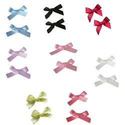 2Pcs Hair Bow Clips Small Bow Hair Clips Hair Barrettes Hair Clip Bowknot Hairpins for Women Girls Kids