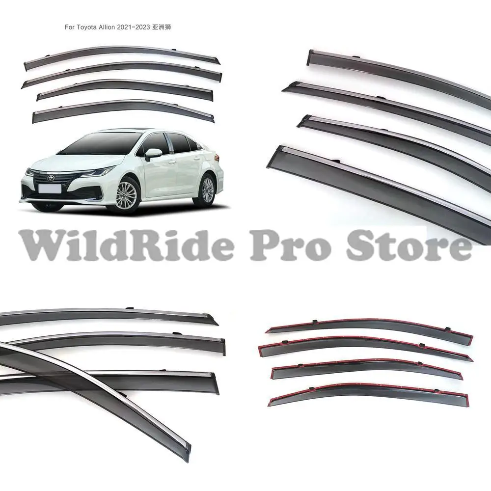 

1 комплект, универсальный дождевик Toyota ALLION, утолщенный литой оконный козырек, Прямая доставка