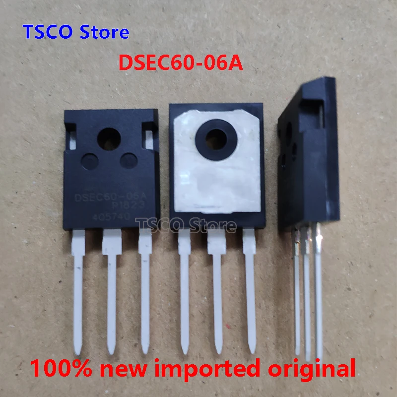 

(10Piece） DSEC60-06A 100%New Original 60A 600V （Rectifier Diode Switching）