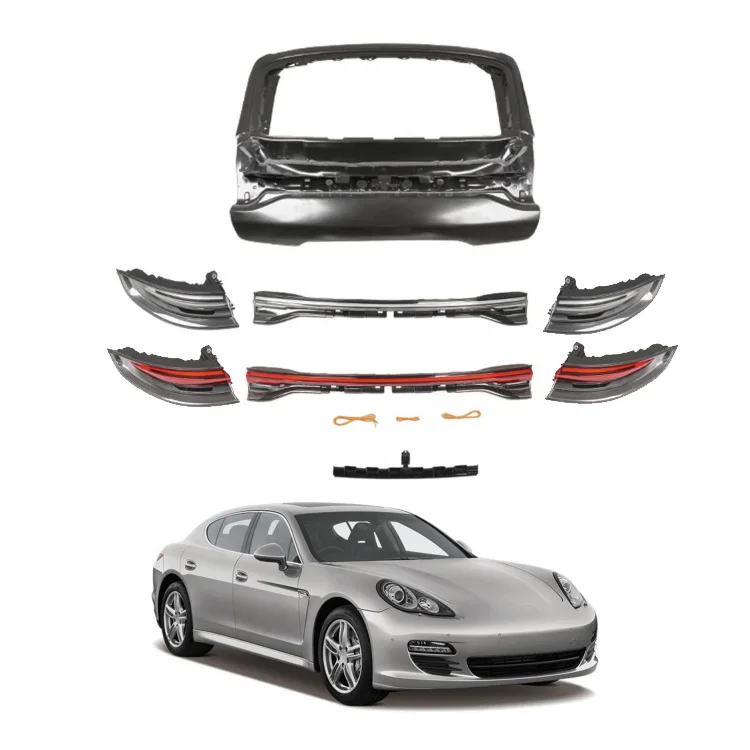 

Auto Parts 2017-2020 Panamera 971.1 Upgrade 971.2 Tailgate LED Tail Light Body Kit Bodykit for for Porsche 971