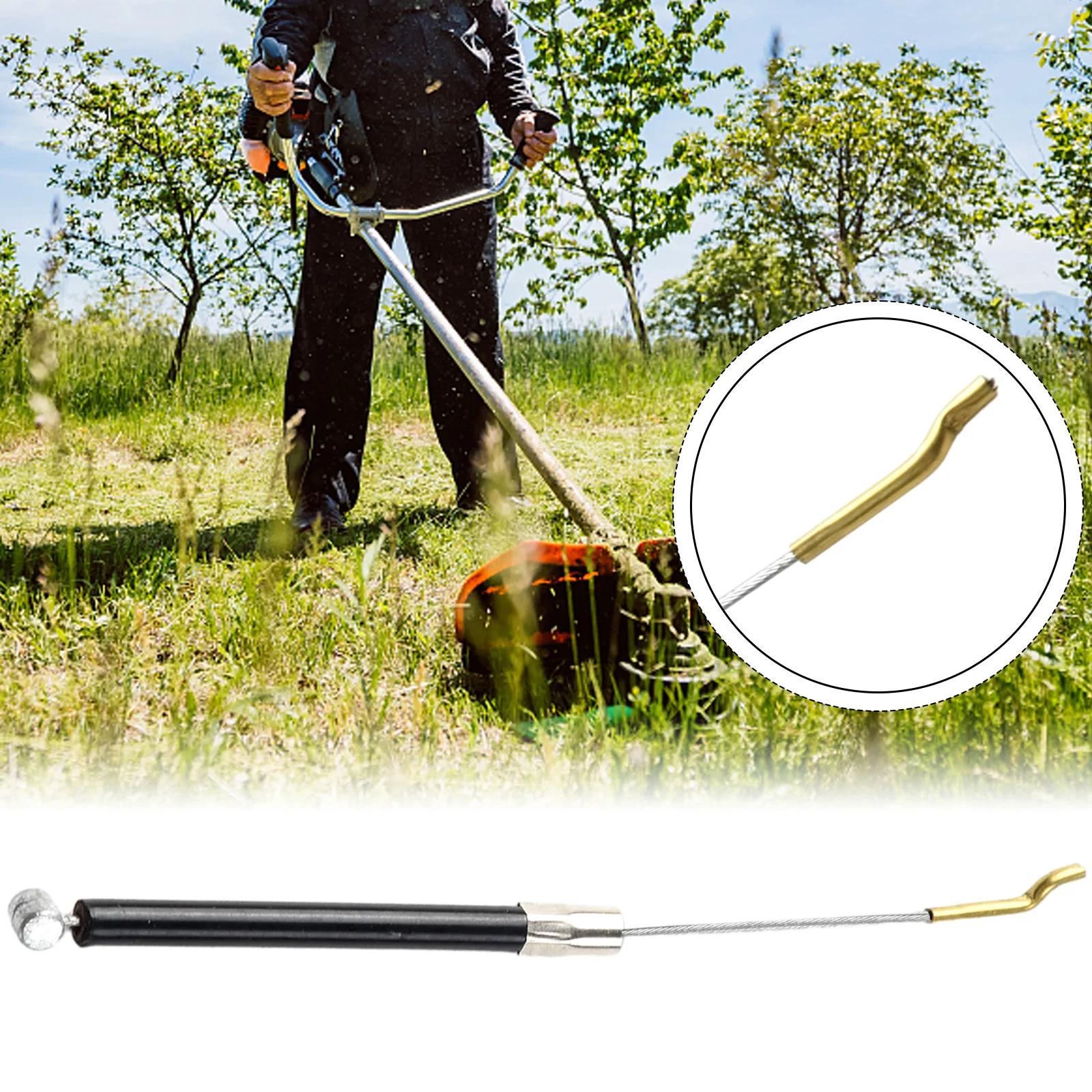 Replacement Throttle Cable Designed for AVT 011AVT For CHAINSAW and Compatible with 1120 180 1101 Model Variants