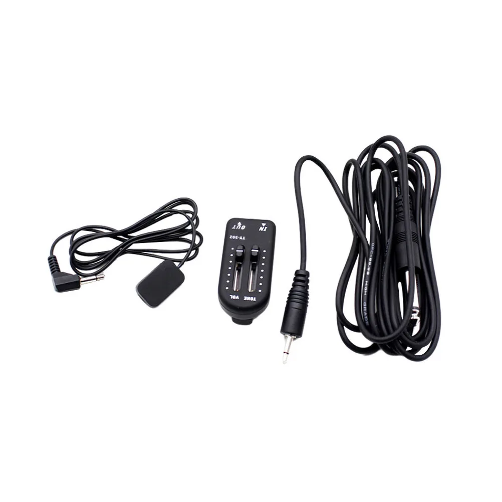 

1Set Violin Pickup Piezo Professional Musical Instrument Amplifier Kit Black for Violin Guitar Ukulele Accessories Durable