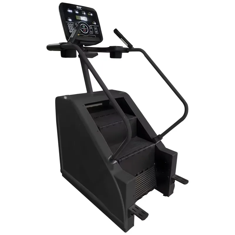 Equipo de gimnasio comercial 2026, máquina trepadora de escaleras cardio paso a paso, deslizamiento suave para amantes del Fitness, nuevo lanzamiento Premium