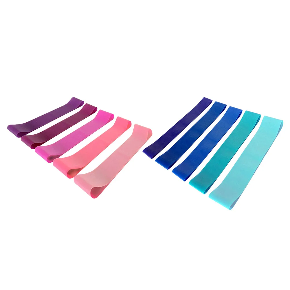 Set De 5 Bandas Elásticas Para Sillas – Sensoriales Y De Resistencia, Colores Y Grosores Variados, Para Hiperactividad Y Yoga