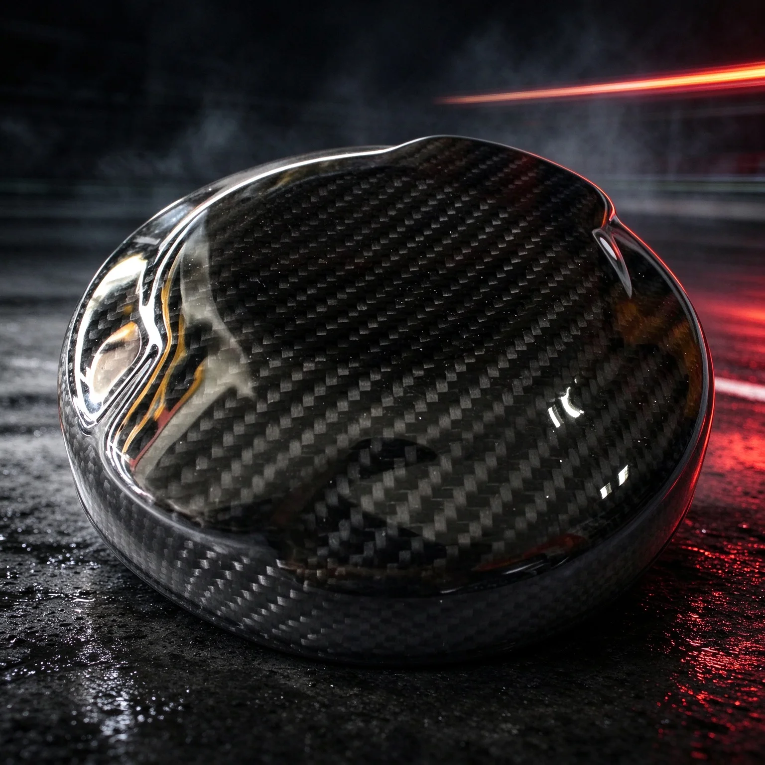 Top Quality Carbon Fiber Accessories Fuel Tank Covers Hatchback For Mini Cooper F56 Gen3 (1 PC/SET)