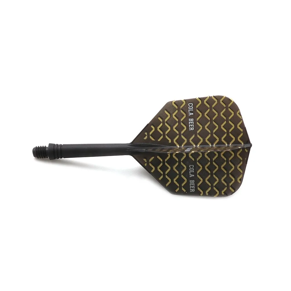 CUESOUL Rose AK5 COLA BEER Integrated Dart Shaft and Flights Big Wing Shape-Size M-28mm 3