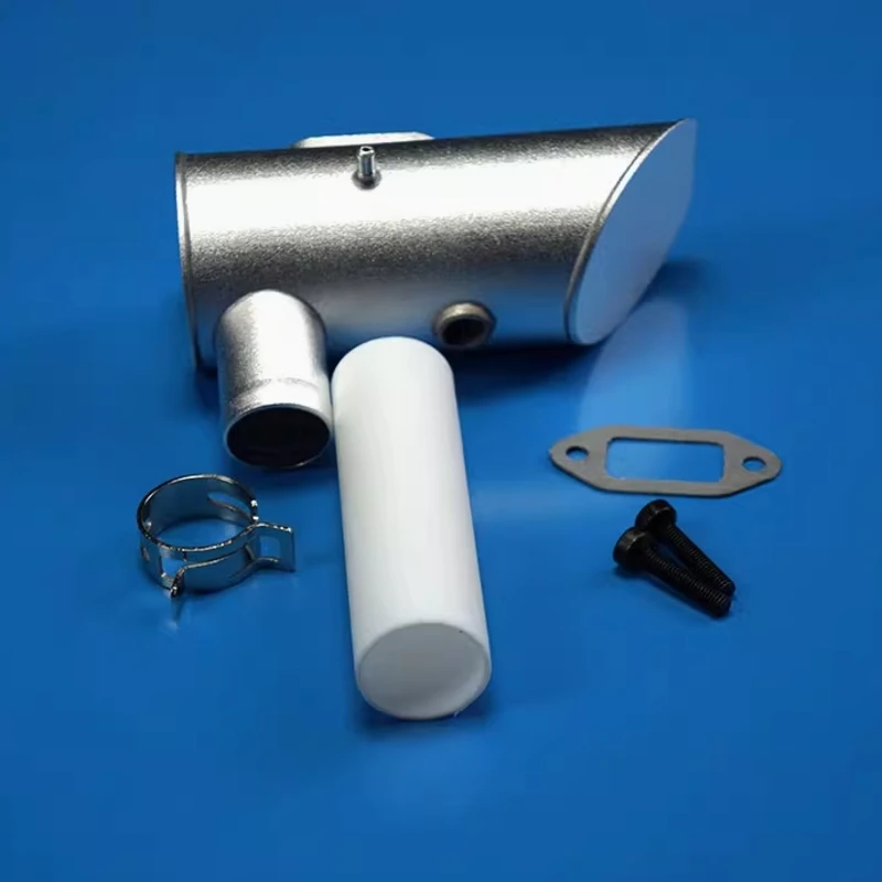 DLE 111cc Single Hole / Double Hole Muffler Exhaust Pipe for DLE111 Gasoline Engine