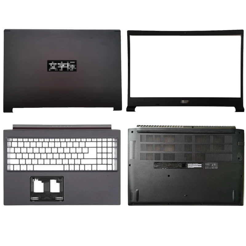 New For Aspire7 A715-75 A715-75G-52XP N19C5 Laptop LCD Back Cover Front Bezel Palmrest Bottom Case Top Screen Back Cover Metal