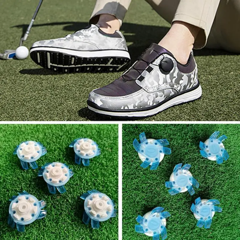 Golf Shoe Spikes 12pcs Anti Slip Golf Shoe Spikes Golf Cleat Golf Shoe Spikes Replacements Training Parts Golf Shoe Spikes