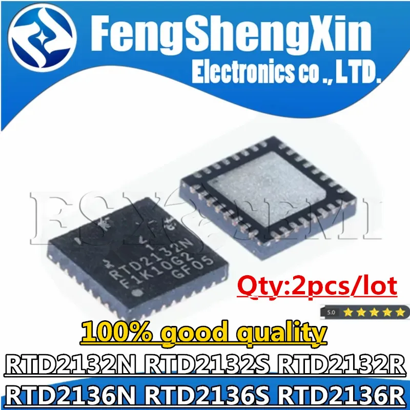 

2cs RTD2132N RTD2132S RTD2132R RTD2136N RTD2136S RTD2136R QFN Chipset