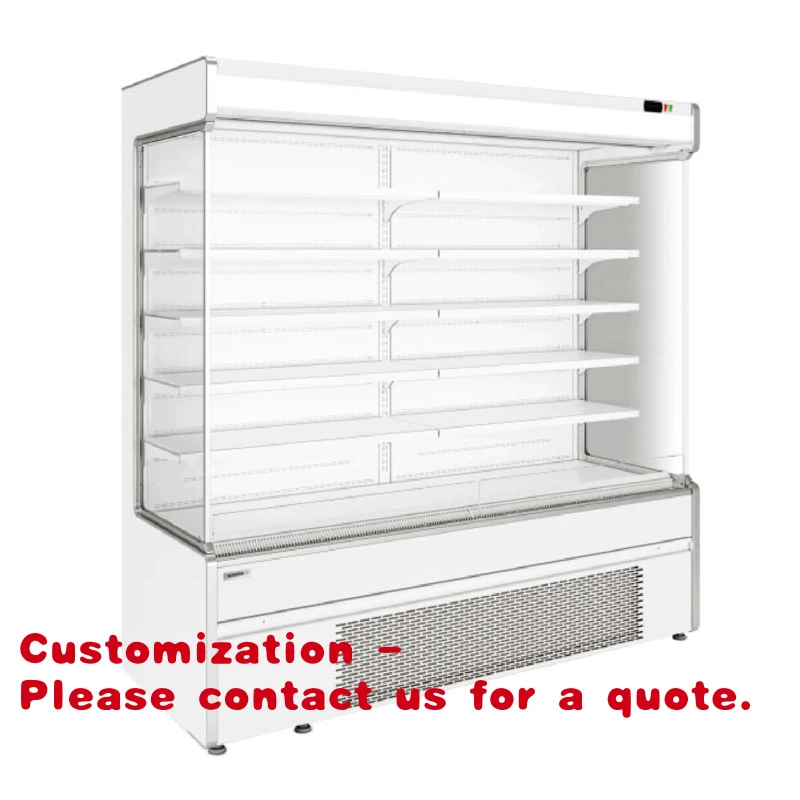 

Холодильная витрина для продуктов питания и напитков Customized.Commercial с компрессором Copeland и контейнерным дизайном для супермаркетов
