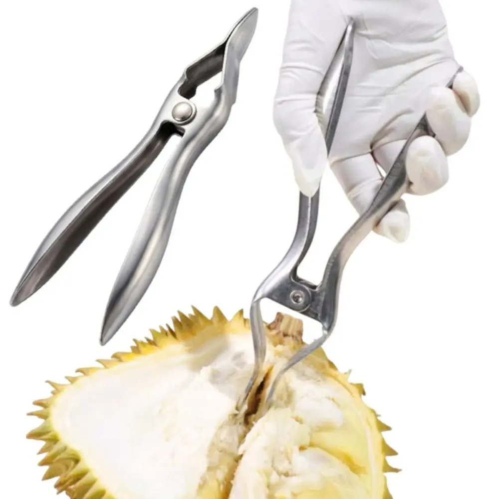 Stainless Steel Durian Opener Professional Effort-saving Durian Separator Tool Manual Operation Easily Opening Fruit Splitter
