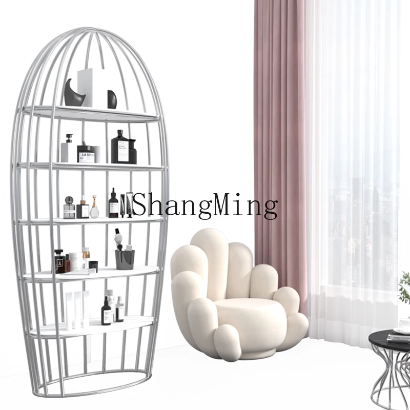 خزانة عرض منتج جديدة من الأرض إلى السقف SM، خزانة عرض رف متعددة الوظائف #5