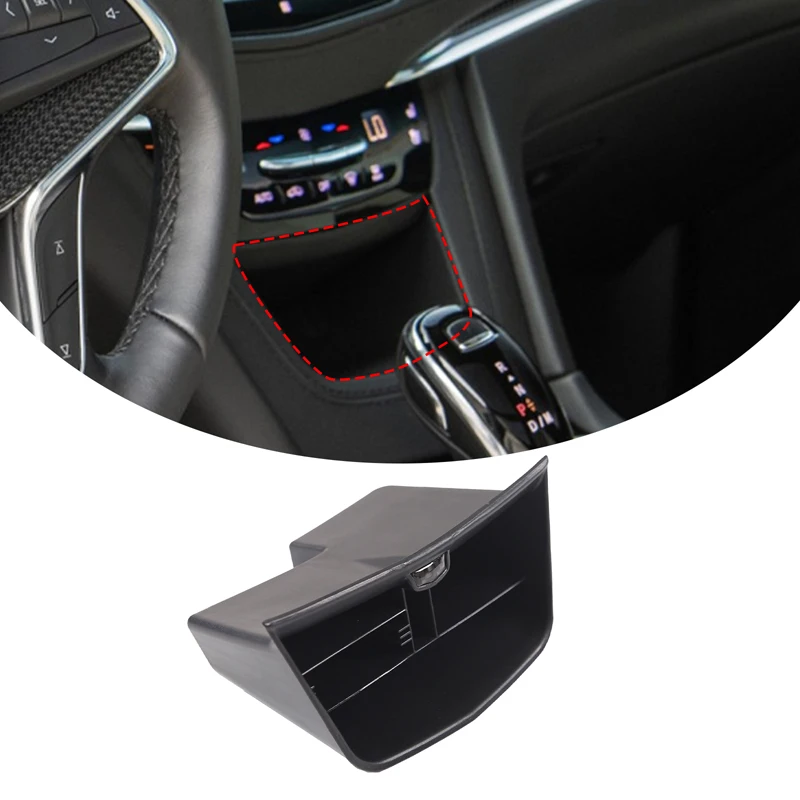 For Cadillac XT5 2017 - 21 ABS Car Accessories Dashboard Central Control Console Container Box Storage Box Phone Tray Accessory