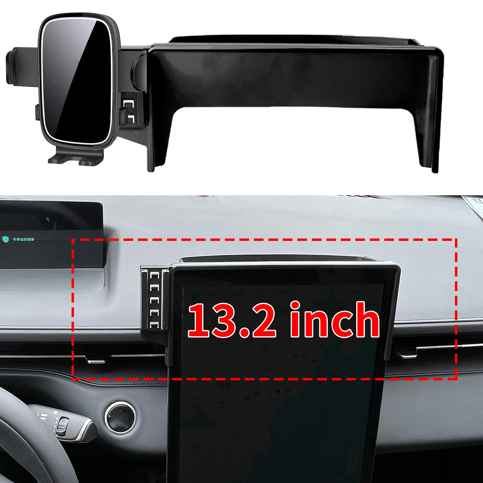 

fit for Changan Lamore 2023 2024 2025 Custom Fit Phone Holder Mount Dashboard Screen Base No Drill Car​​ accessoires