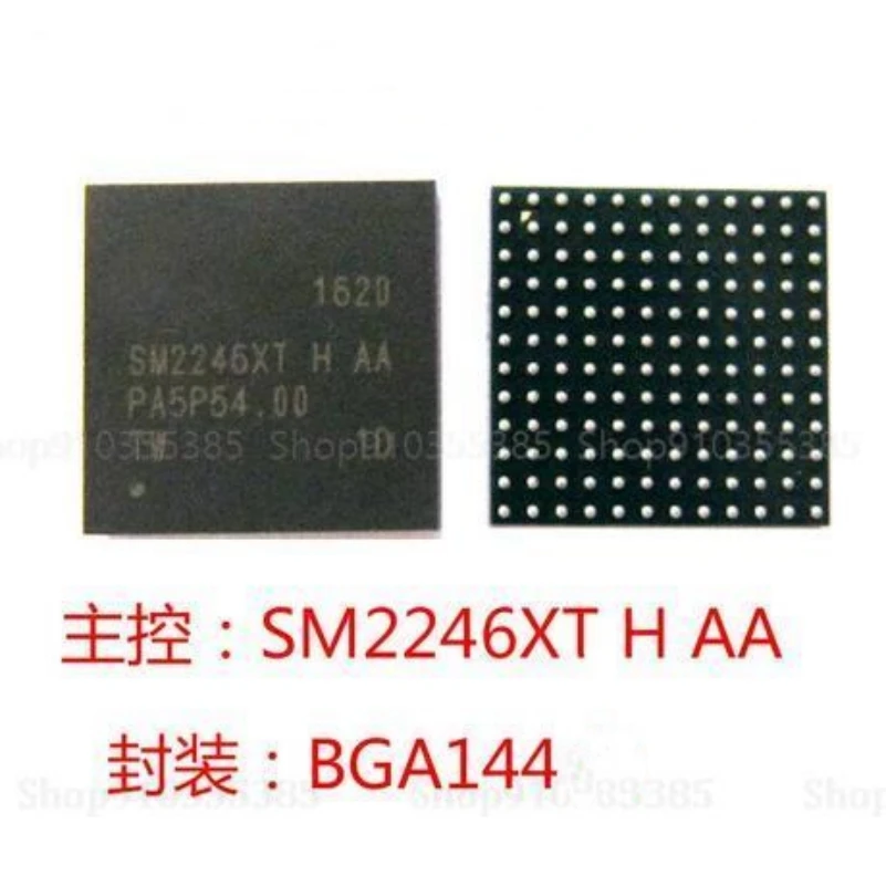 2-10 قطعة جديد SM2246XT-H-AA SM2246XT H AA BGA144 الحالة الصلبة القرص الصلب رقاقة رئيسية