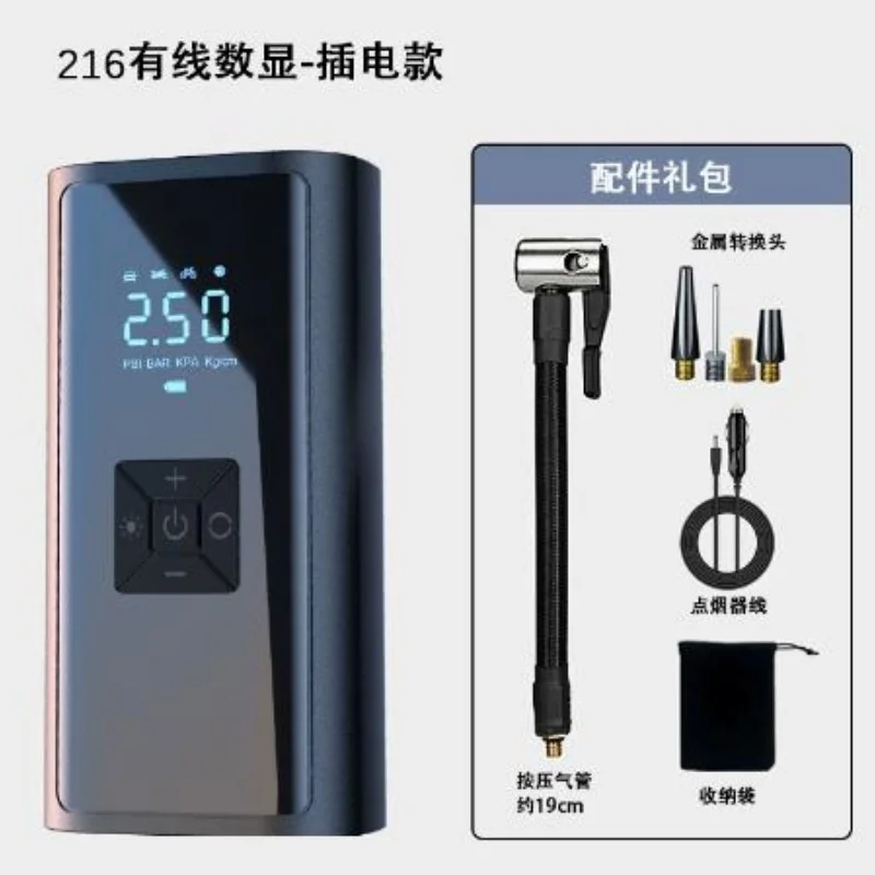 150PSI المحمولة سيارة مضخة نفخ شاشة الكريستال السائل دراجة ضاغط الهواء سيارة منفاخ لإطارات السيارة للسيارات دراجة الكرة