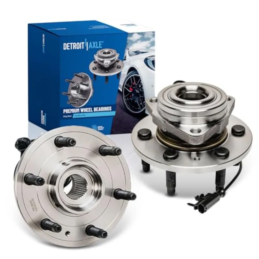 

Сменный комплект ступиц подшипника переднего колеса Detroit Axle 4WD, пара для Chevy GMC Silverado Suburban Sierra Yukon XL Tahoe Avalanche