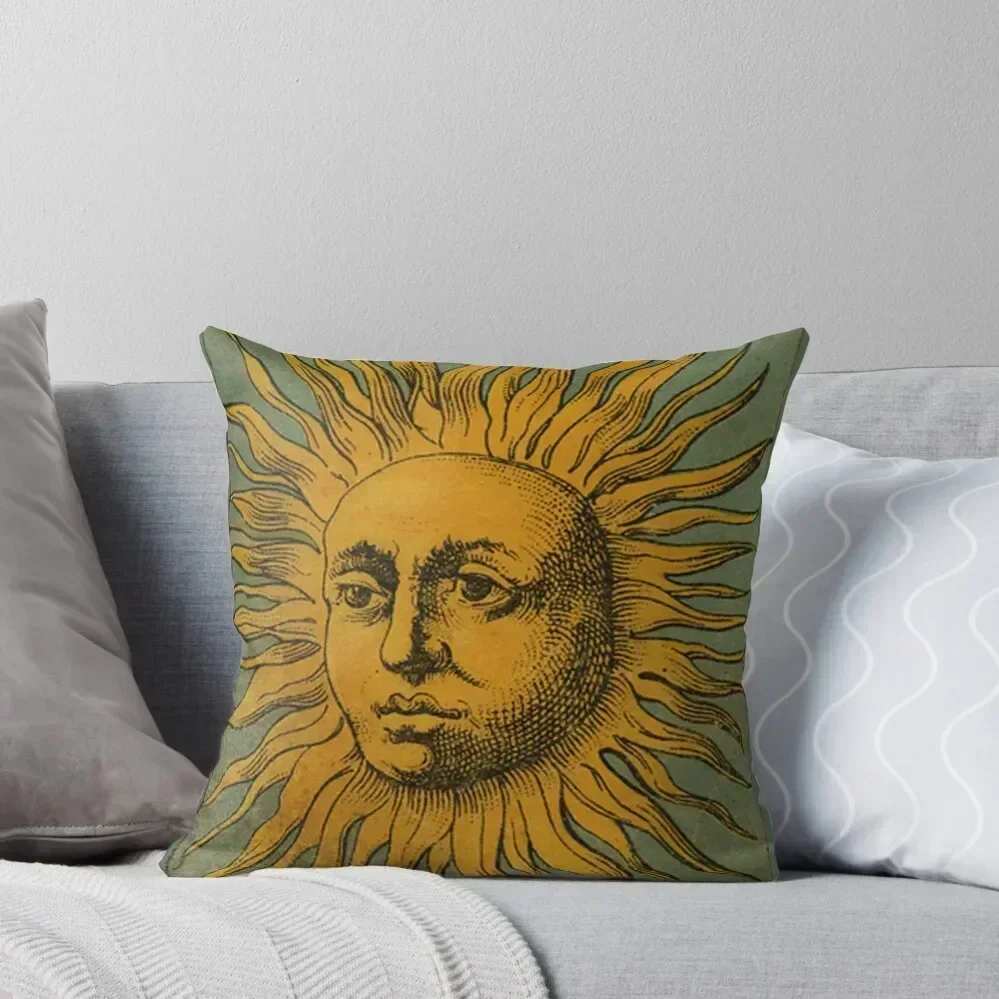 

Vintage Sun Tarot Throw Pillow Cushions For Sofa Christmas Pillow autumn pillowcase pillow