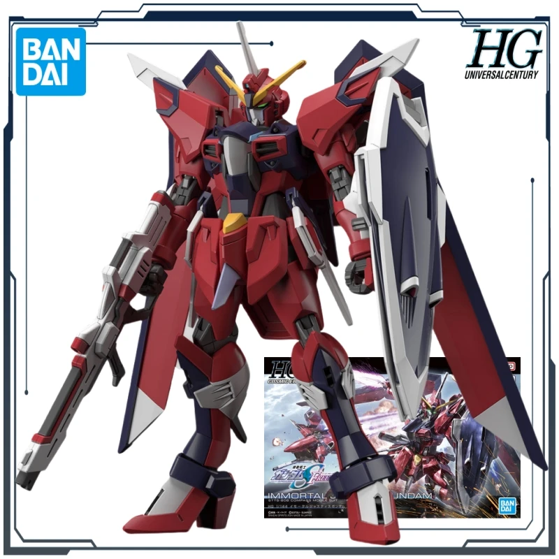 بانداي الأصلي HG سلسلة البدلة المتنقلة جاندام البذور الحرية 1/144 أنيمي عمل التجمع نموذج اللعب الحلي هدايا للأولاد